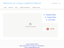 Tablet Screenshot of luskys.com